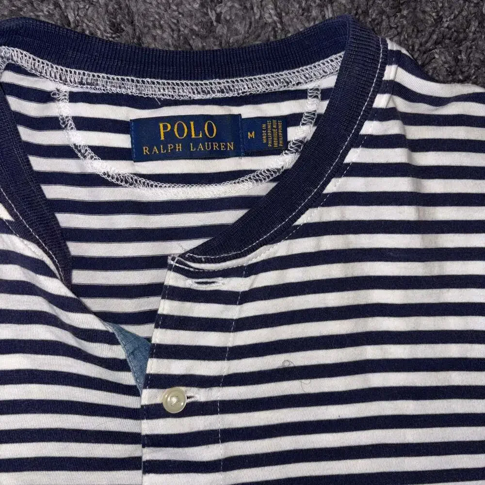 Polo Ralph Lauren Men's Striped Henley T-Shirt